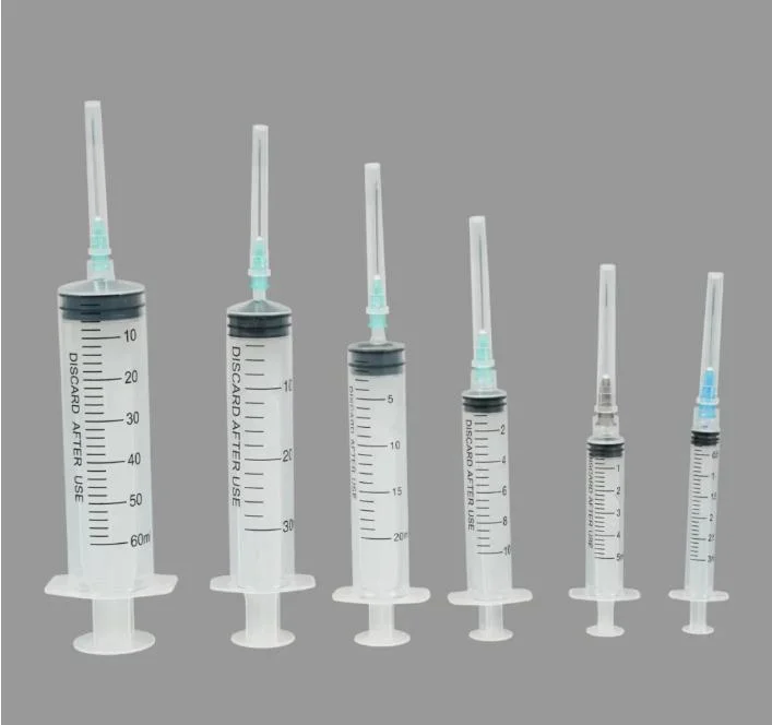 Sterile Disposable Syringe with Needle 1ml