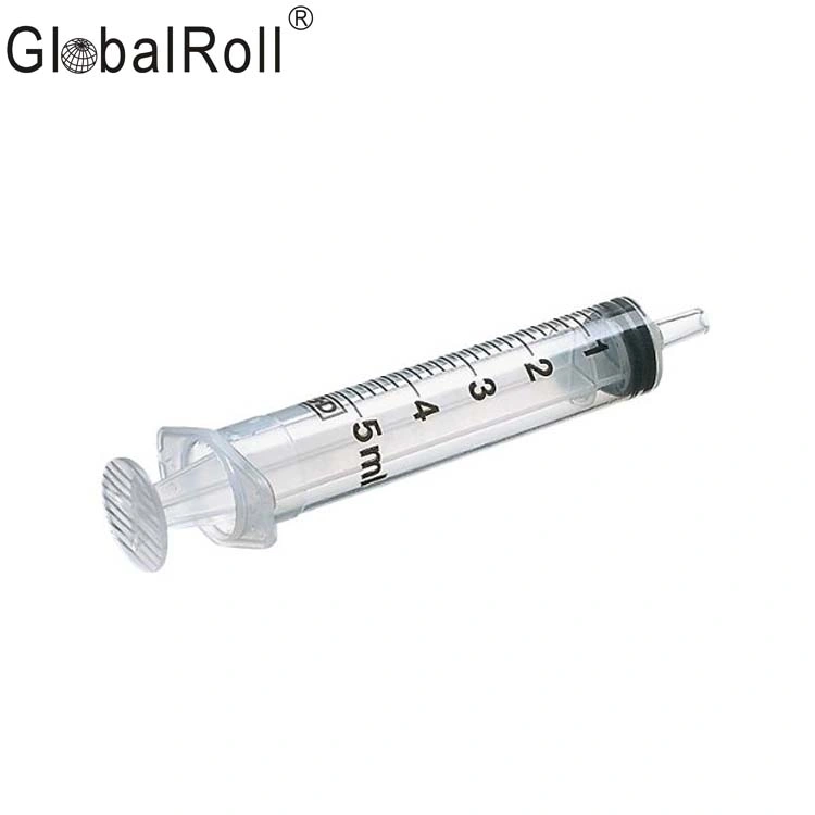 China Factory Prices Sterile 2 Part Plastic Luer Lock Medical Disposable Syringe and Needles