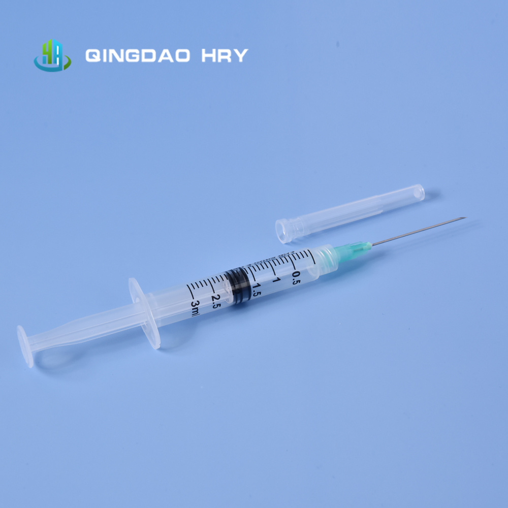 Factory of 3ml Medical Disposable Sterile Syringes Luer Lock for Vaccine Injection with CE FDA 510K & ISO
