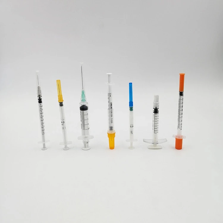 Steroid Irrigation Disposable Medical Syringe with Hypodermic Needles