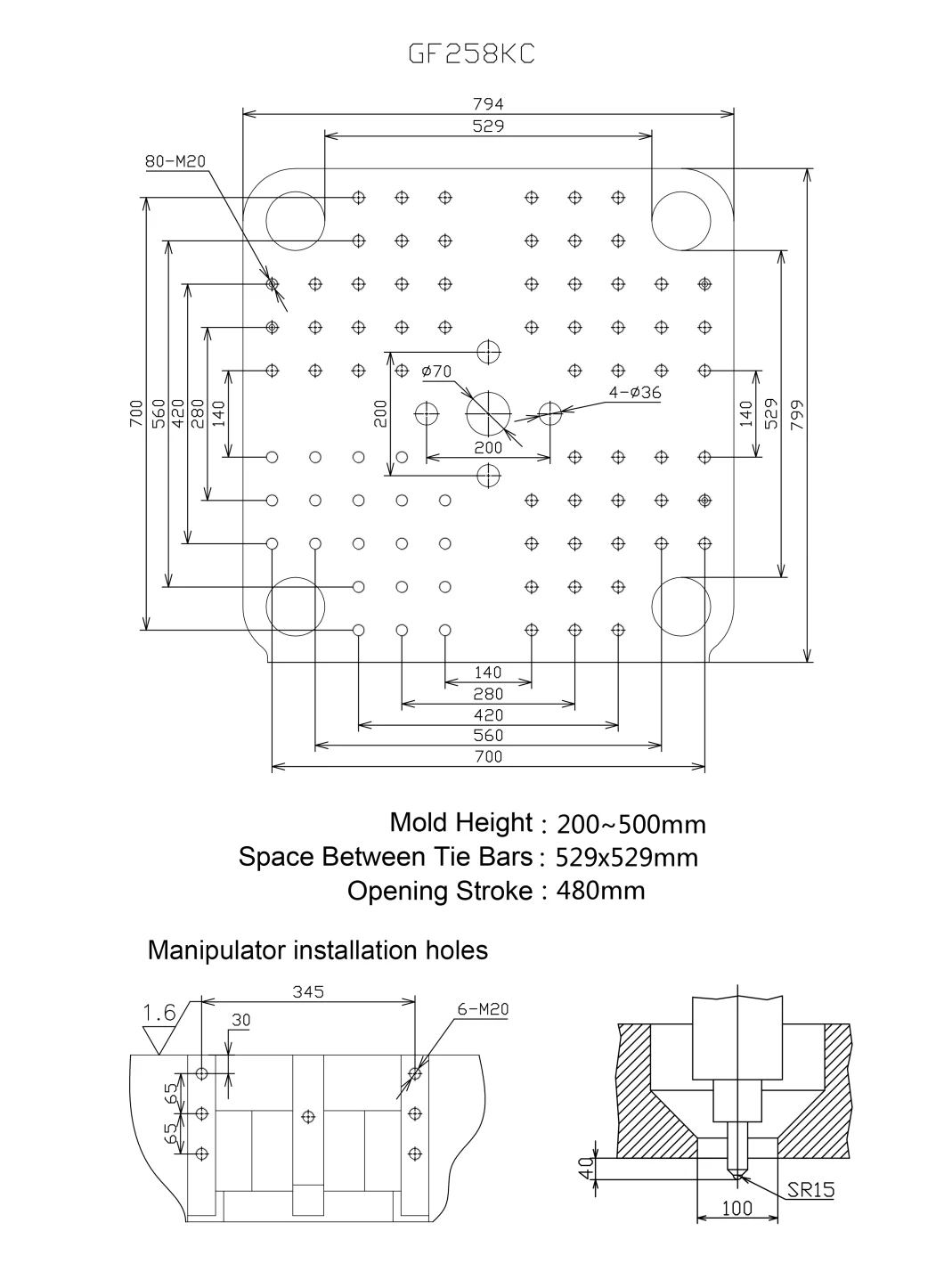 GF258kc True Medical Syringe Making Machine Syringe Needle Making Machine for Warehouse