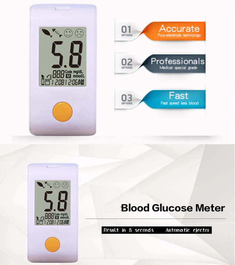 Non Invasive Blood Glucose Test Strips, Blood Glucose Monitor, Blood Glucometer