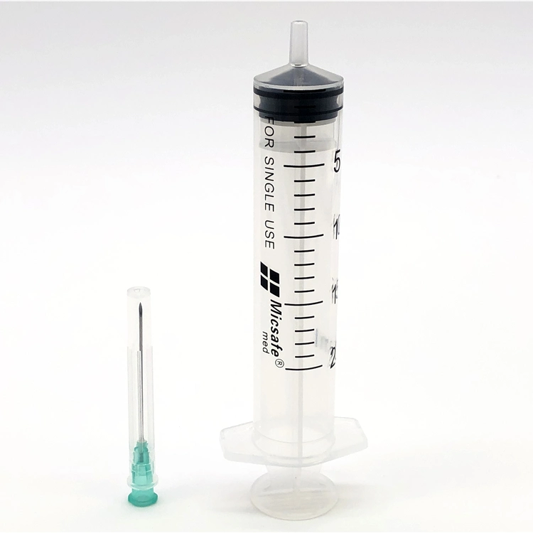 20ml Luer Slip Medical Disposable Safety Syringe with Needle⋒