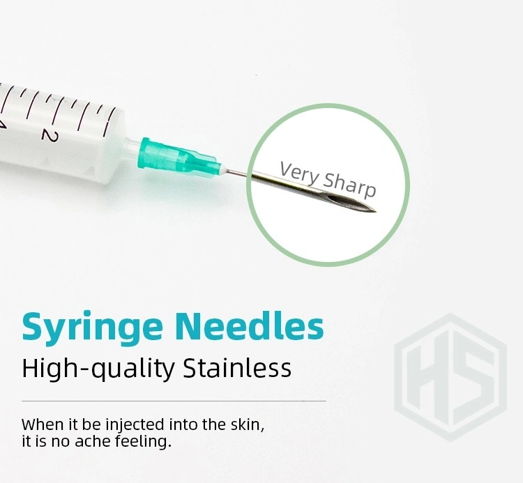 2021 Best-Selling Disposable 1ml 2ml 3ml Disposable Vaccine Syringe with Needle From China Manufacturers