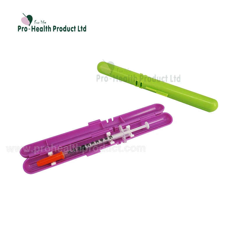 Diabetes Medication Insulin Syringe Travel Cases For Prefill Medical Syringes