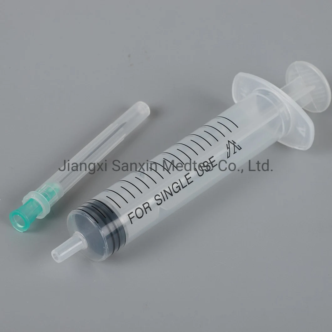 Sterile Syringe with Certification Approved, Syringe 0.5ml-60ml with Needle