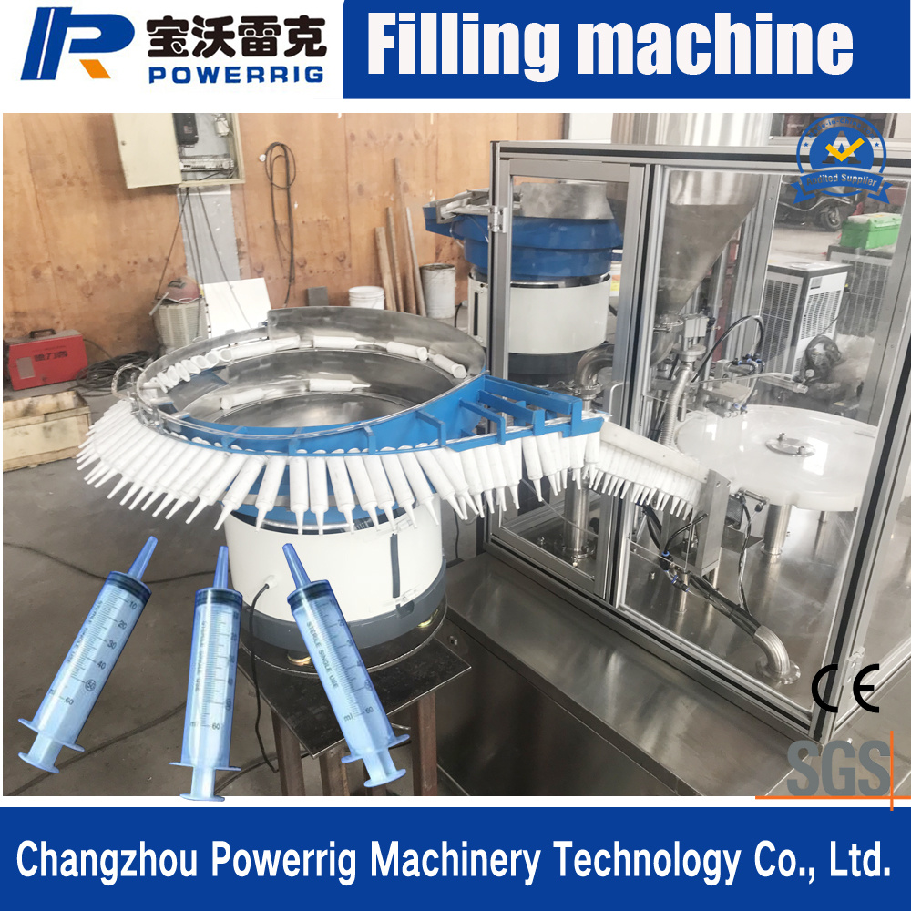 Automatic Plastic Syringe Filling and Sealing Machine for Oral Liquid