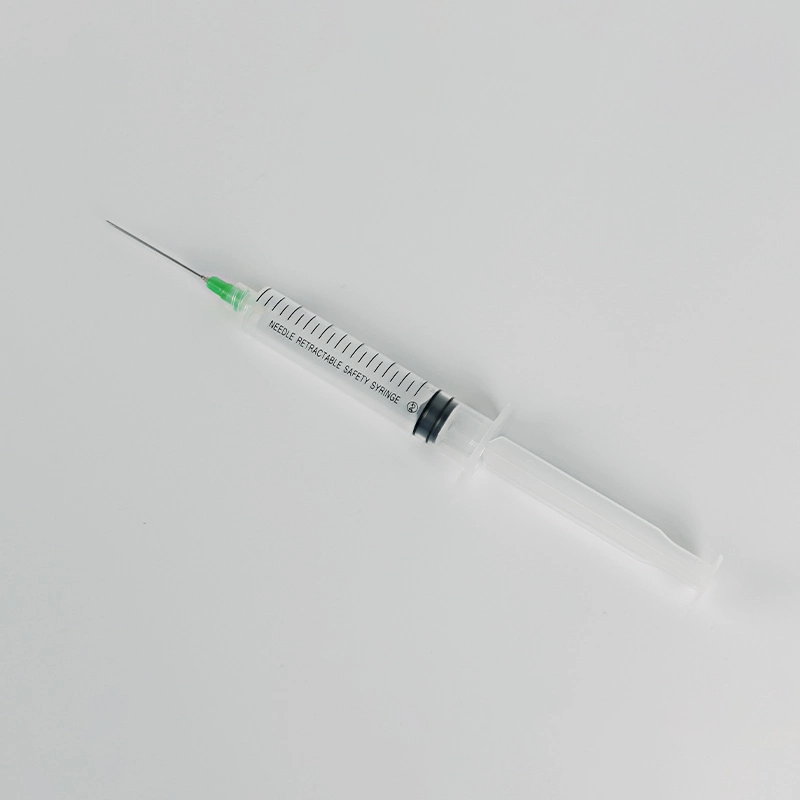 Factory Cheap Price 10ml Needle Retractable Safety Syringe
