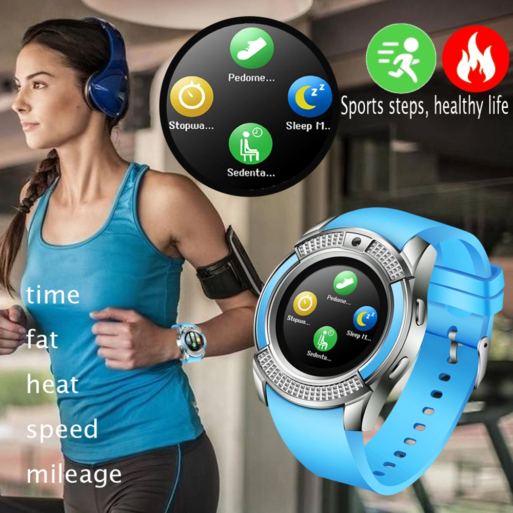 Smart Bracelet Heart Rate Monitor Fitness Tracker Blood Pressure Kids Smart Watch for Android Ios