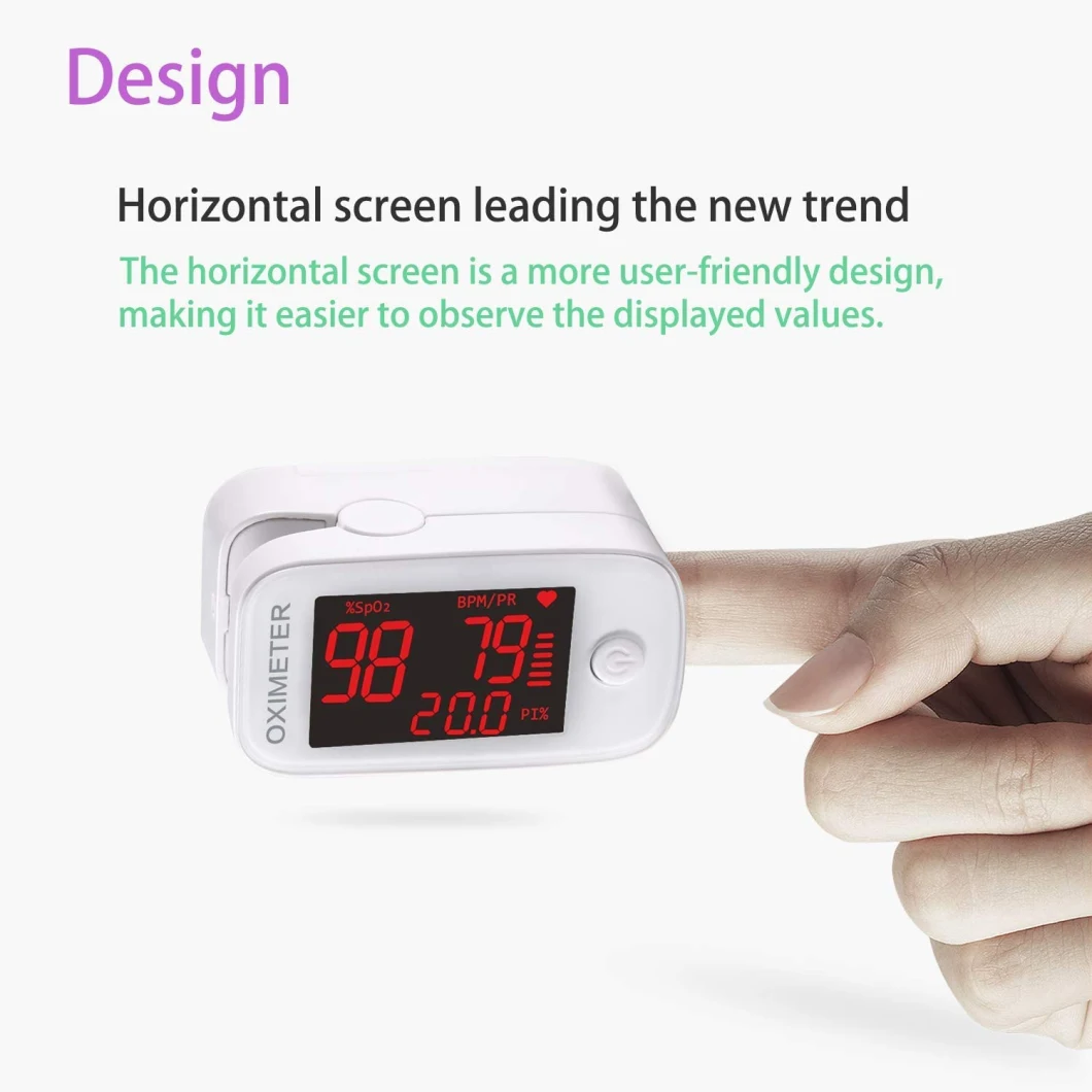 Low Factory Price 100lm Buy Pulse Oximeter Bulk Body Blood Oxygen Monitor Portable Handheld with FDA