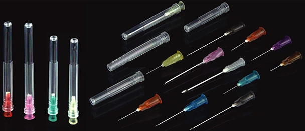 Medical Supply Bearing Disposable Syringe Hypodermic Injector Needle