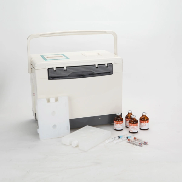 14L Blood Cooler Boxes Temperature Sensitive Medicine Cold Delivery Box