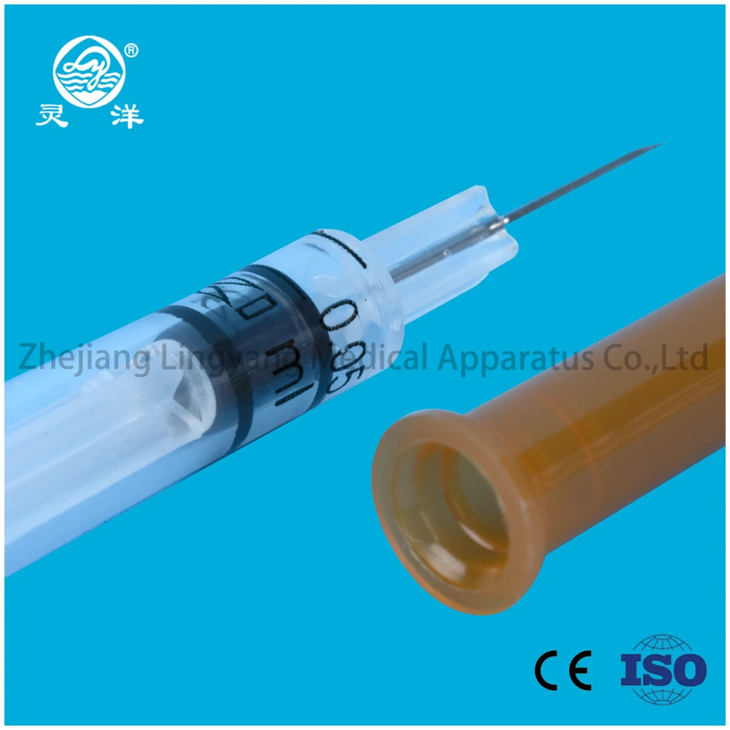 0.05ml Disposable Automatic Lock Safety Syringe Ad Auto Disable Syringe 