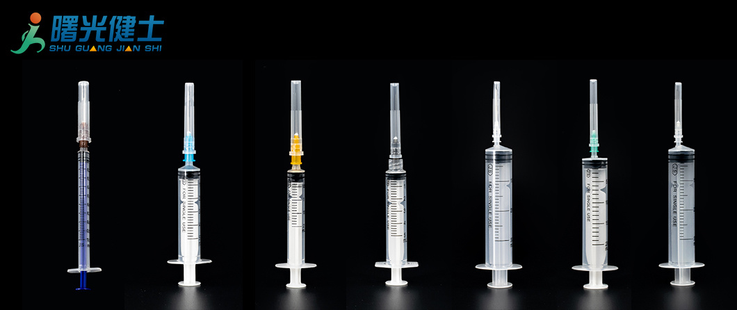 Medical Safety Plastic Disposable 5ml 10ml Sterile Injection Syringe