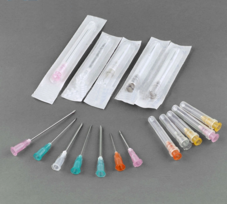 Medical Disposable Sterile Syringe Hypodermic Needle Ce Certificated White