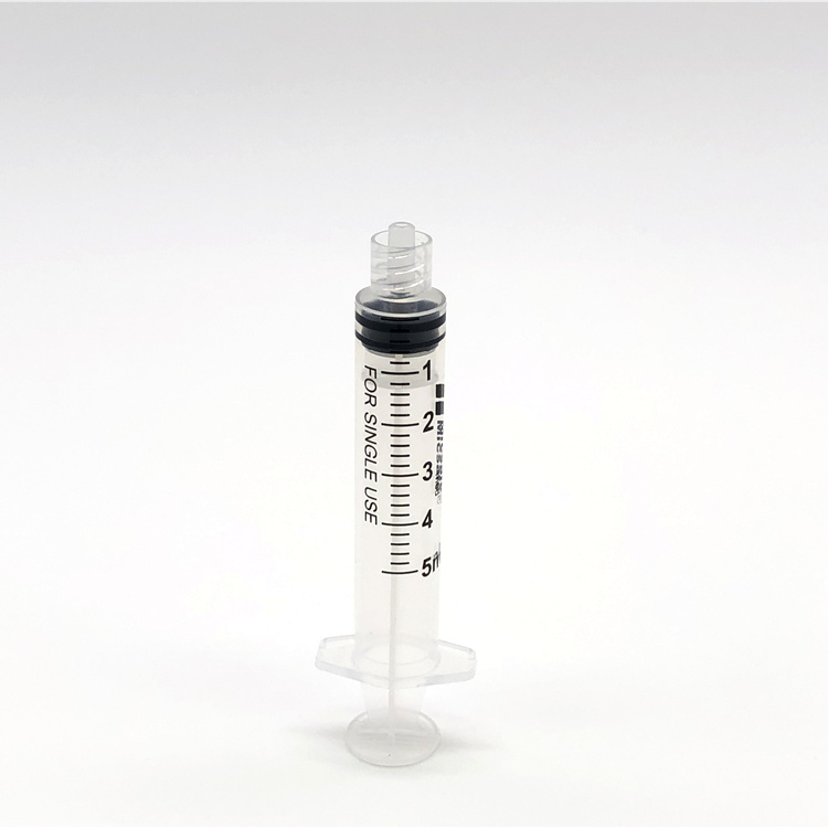 5ml Luer Lock Disposable Syringe Without Needle