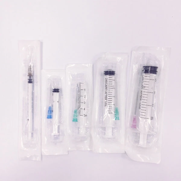 Medical Disposable Sterile Syringe with Needle