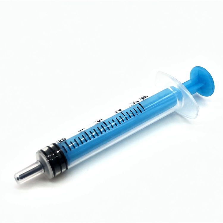 2.5ml Color Low Dead Space Disposable Syringe Without Needle (blue)
