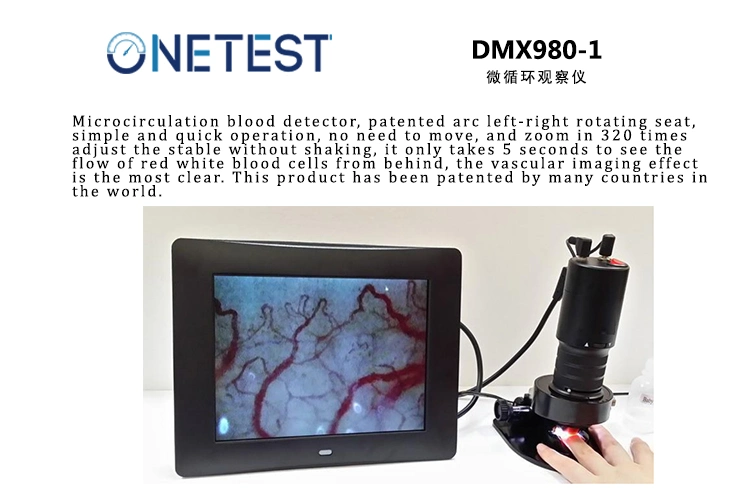 Microcirculation Blood Monitor-Observation of Red and White Blood Cell Flow-Blood Pressure Monitor, Far Infrared Product Sales Assistance[Onetest]