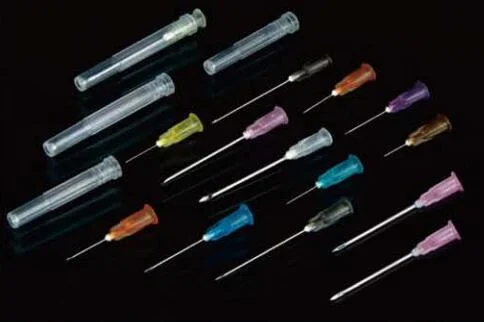 China Manufacture of Disposable Safety Stainless Hypodermic Syringe Needles for Medical CE FDA ISO 510K