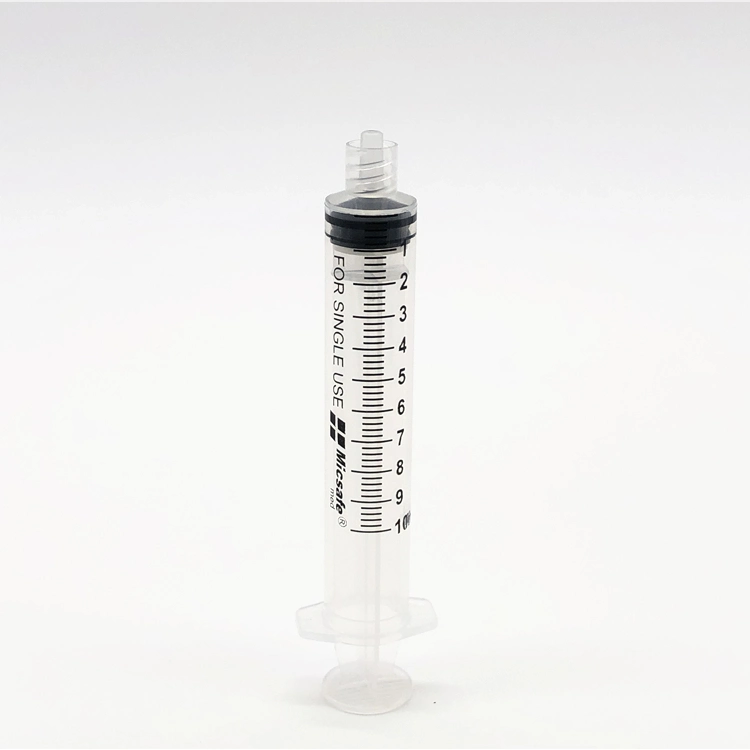 10ml Luer Lock Disposable Syringe Without Needle