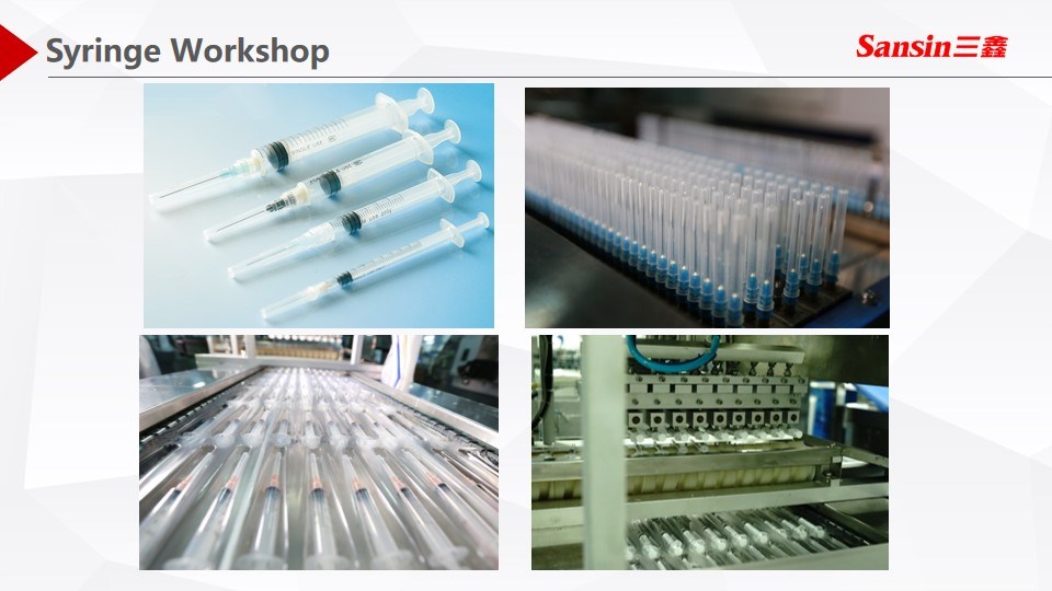 Sterile Syringe for Single Use Luer Lock