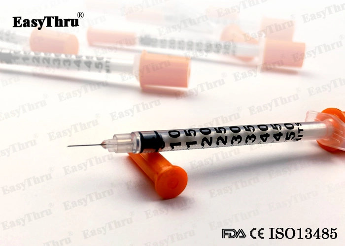 Wholesale Supply Different Size Insulin Syringes with Needle