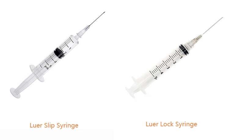 1L, 2L, 3L, 5L, 6L, 10L, 15L 2-Parts and 3-Parts Sterilised Disposable Dental Syringes, Lipofilling Syringe with or Without Needles