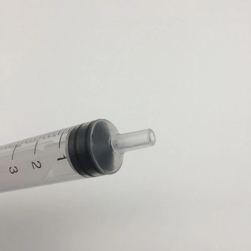 Medical Disposable Syringe 1ml Plastic Syringe 1cc for Vaccine Luer Lock