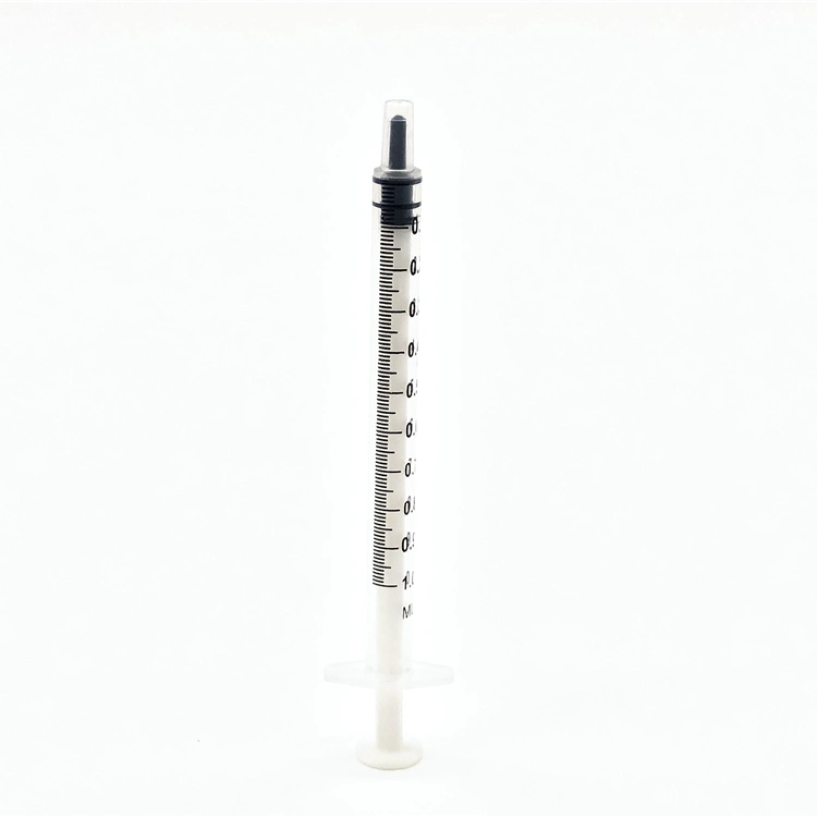 CE Approved Color Low Dead Space Syringe Without Needle (white)