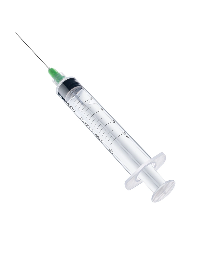 Needle Retractable Safety Syringe Mslnr01 with Competitive Price