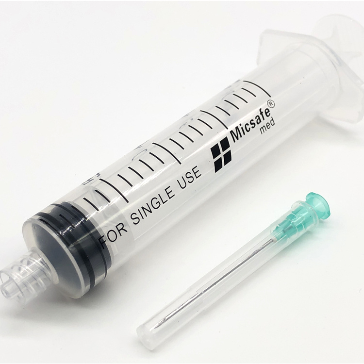 20ml Luer Lock Medical Disposable Safety Syringe with Needle⋒