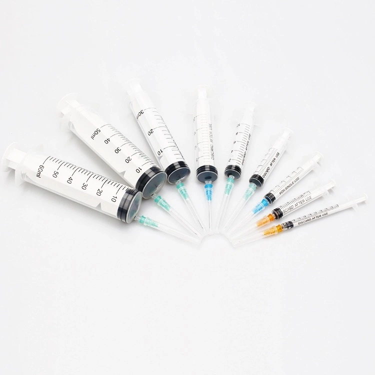 Good Price Medical Disposable Syringe with Needle Vaccine Syringe