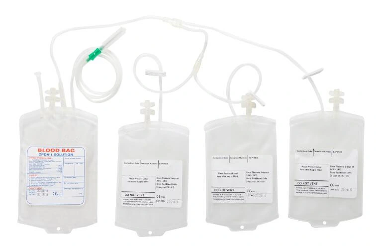 Safe Blood Collection Bag for Hospital and Clinic / Bio-Medica Consumable Blood Bank