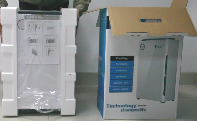 Nano-Photocatalyst Air Disinfection Purifier with No Pollution to Human Body Home HEPA Filter UV Sterilizer