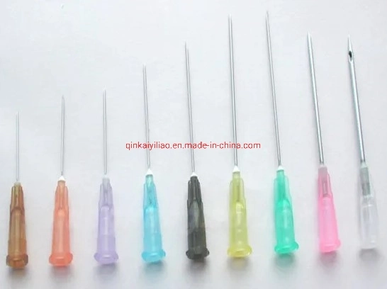 Disposable Hypodermic Syringe Needle with Sizes 14G-30g
