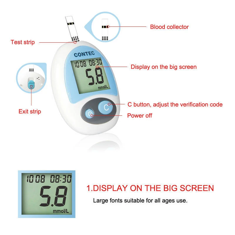 Glucose Meter Air Purification Blood Glucose Monitor System