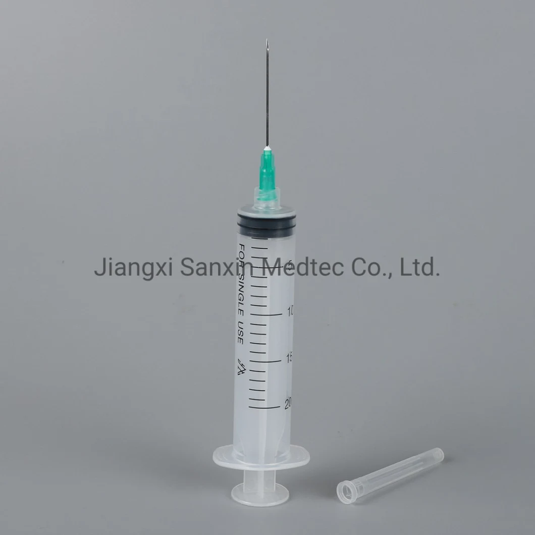 Sterile Syringe with Certification Approved, Syringe 0.5ml-60ml with Needle