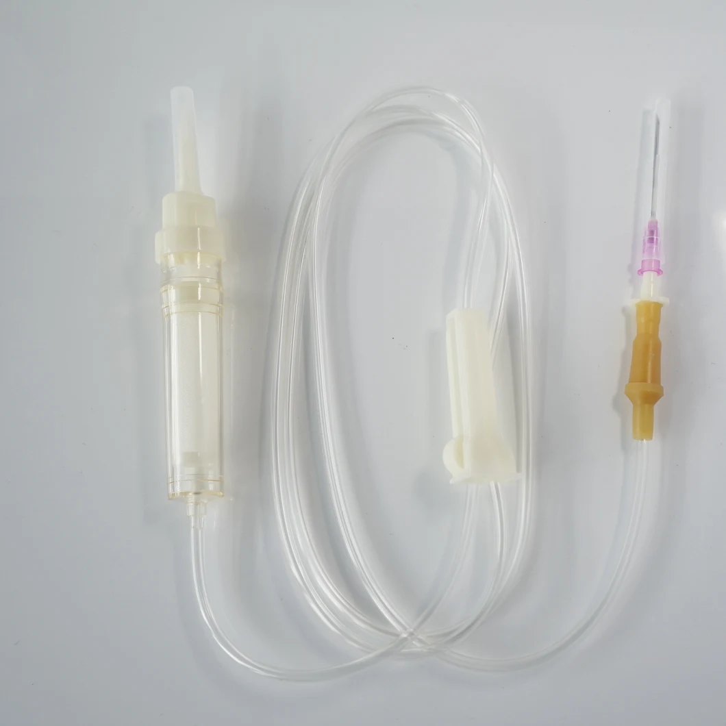 Medical Disposable Blood Transfusion Set Blood Giving Set with Ce ISO