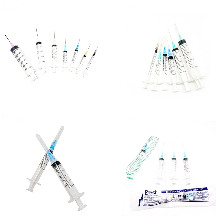 Steroid Irrigation Disposable Medical Syringe with Hypodermic Needles