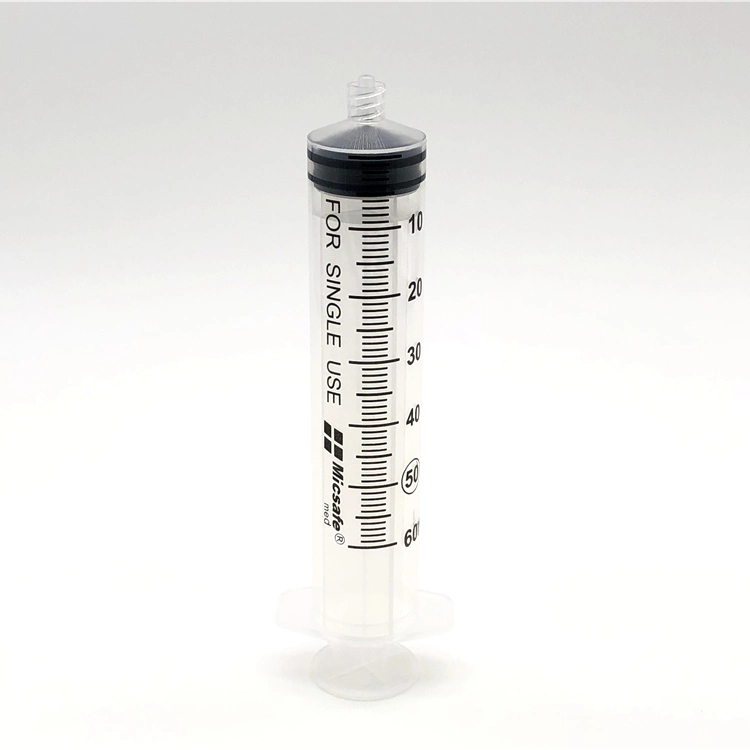 60ml Luer Lock Safety Syringe Without Needle