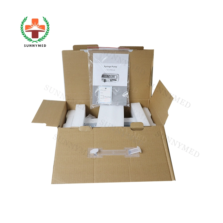 Sy-G079-2 Syringe Pump Electric Medical Syringe Pump Injection Pump