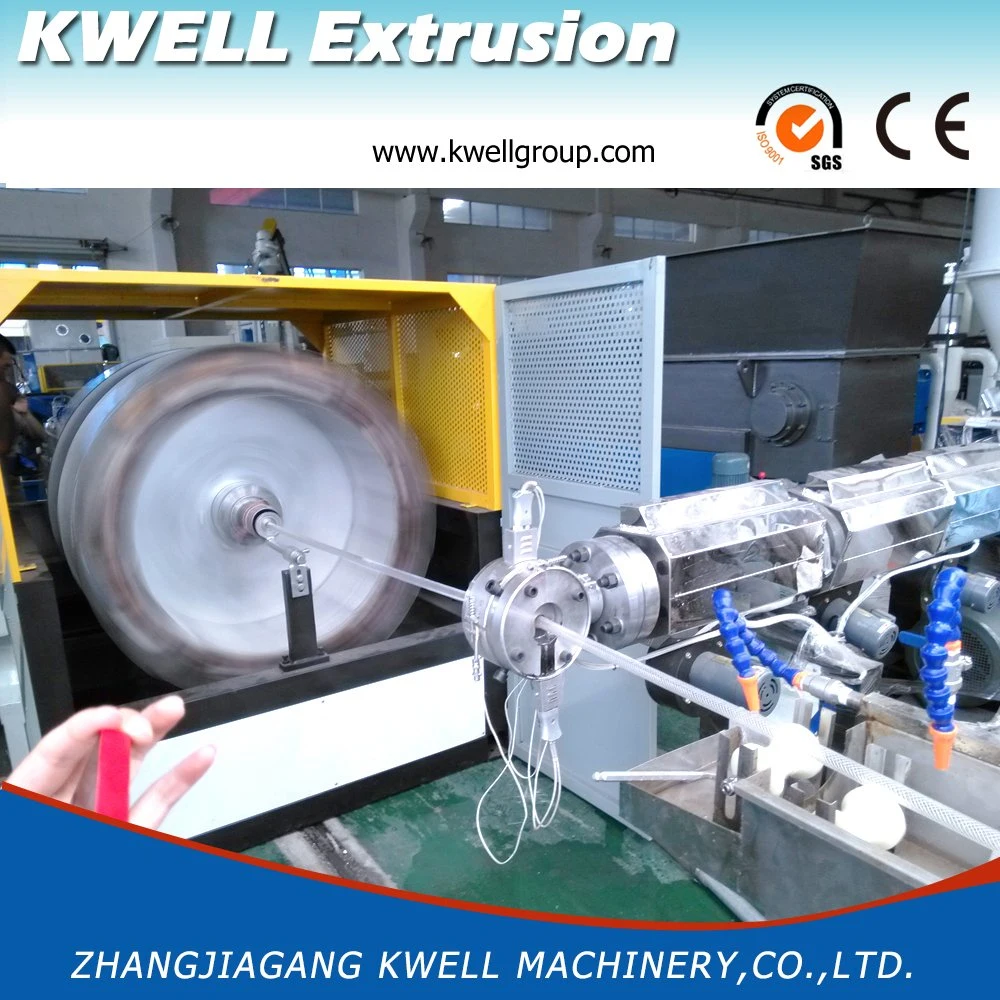 Flexible PVC Tubing Extrusion Machine/PVC Fiber Braided Hose Production Line