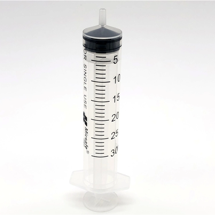 30ml Luer Slip Disposable Safety Syringe Without Needle