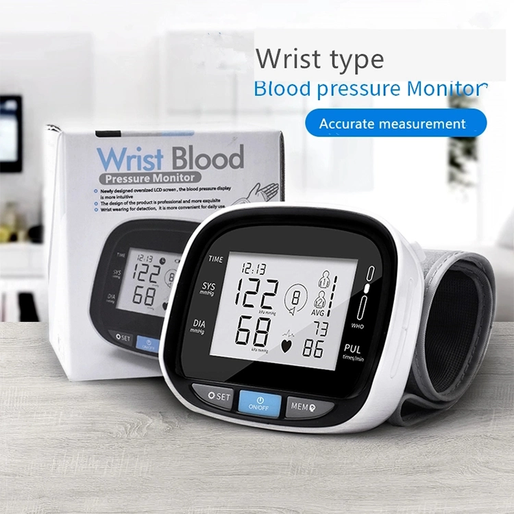Automatic Mini Blood Pressure Machine Digital Wrist Blood Pressure Monitor