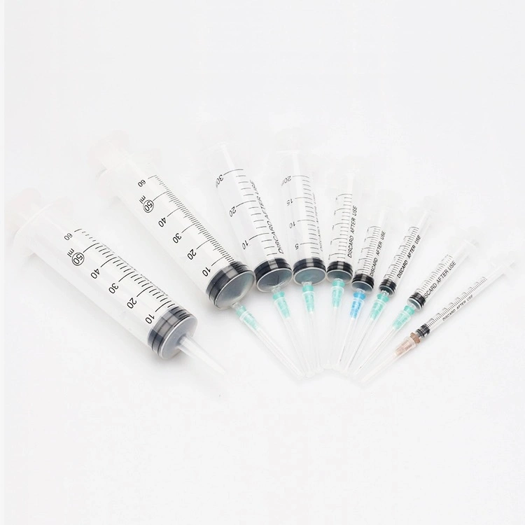 2021 Best-Selling Disposable 1ml 2ml 3ml Disposable Vaccine Syringe with Needle From China Manufacturers