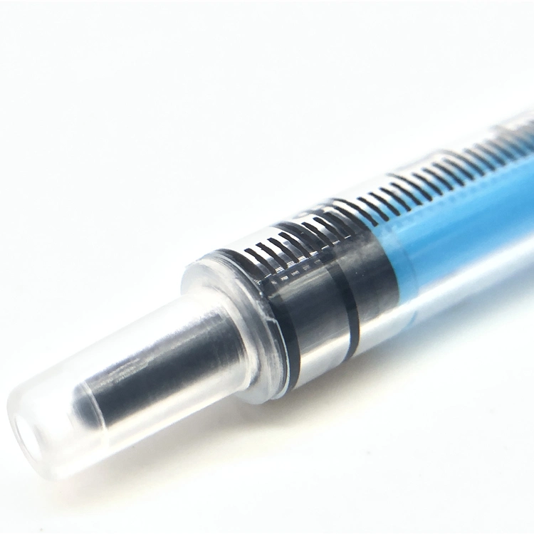 1ml Colored Disposable Low Dead Space Syringe Without Needle (blue)