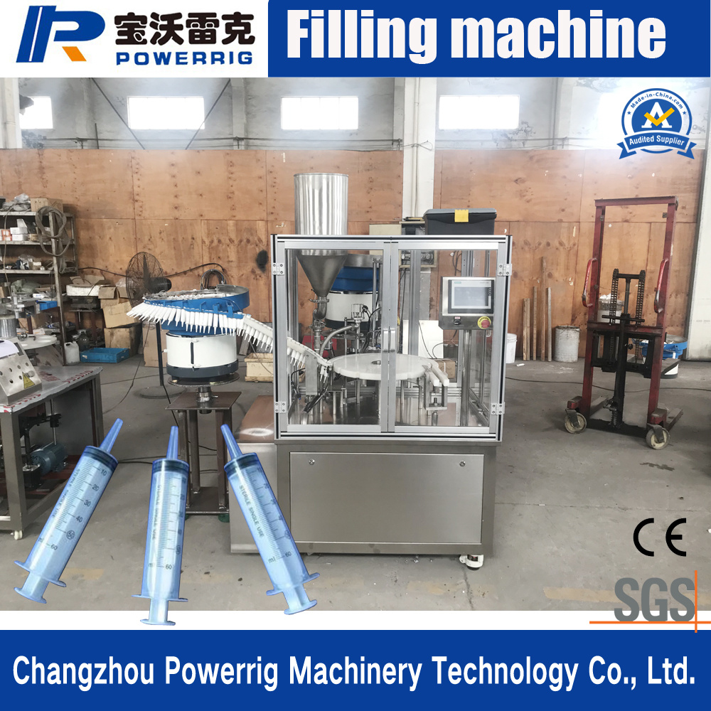 Automatic Plastic Syringe Filling and Sealing Machine for Oral Liquid