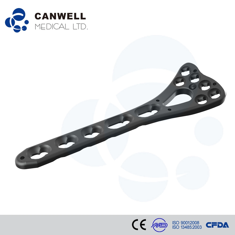 Various Angle Locking Orthopedic Titanium Bone Plate for Distal Radius