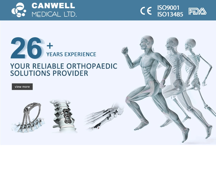 Foot and Ankle Reconstruction Titanium Locking Bone Plate, Orthopedic Implant